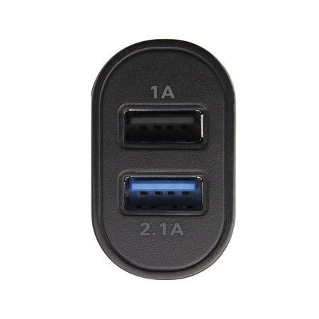 SBS - Autó Töltő 2x USB, 3.1A, fekete