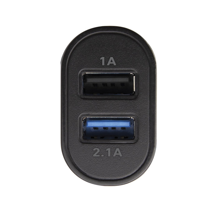SBS - Autó Töltő 2x USB, 3.1A, fekete