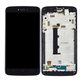 Motorola Moto C XT1754 - LCD Kijelző + Érintőüveg + Keret (Gray) TFT