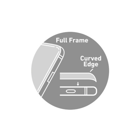 SBS - Edzett Üveg 4D Full Glass - iPhone 6, 6s, 7, 8, SE 2020 és SE 2022, fekete