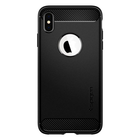 Spigen - Tok Rugged Armor - iPhone X és XS, fekete