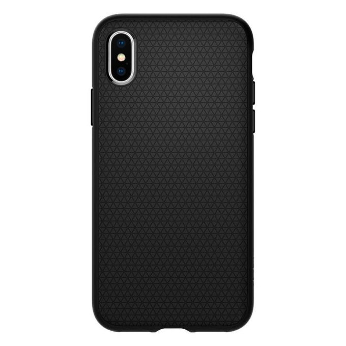 Spigen - Tok Liquid Air - iPhone X és XS, fekete