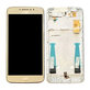 Motorola Moto E4 Plus XT1771 - LCD Kijelző + Érintőüveg + Keret (Gold) TFT