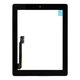 Apple iPad 3, iPad 4 - Érintőüveg + Home/Kezdőlap gomb (Black)