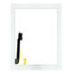 Érintőüveg Home gombbal iPad 3, iPad 4, White