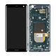 Sony Xperia XZ3 - LCD Kijelző + Érintőüveg + Keret (Forest Green) - 1315-5028 Genuine Service Pack