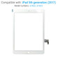 Érintőüveg Home gombbal iPad (5th Gen 2017), Gold