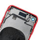 Apple iPhone 8 - Hátsó Ház Apró Alkatrészekkel (Red)