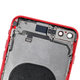 Apple iPhone 8 Plus - Hátsó Ház Apró Alkatrészekkel (Red)