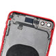 Apple iPhone 8 Plus - Hátsó Ház Apró Alkatrészekkel (Red)