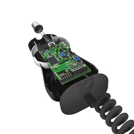 SBS - Autó Töltő Micro-USB, 2.1A, fekete