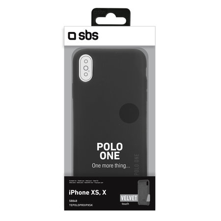 SBS - Tok Polo One - iPhone X és XS, fekete