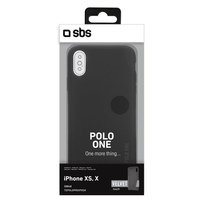 SBS - Tok Polo One - iPhone X és XS, fekete