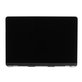 Apple MacBook Pro 13" A1706 (Late 2016 - Mid 2017) - LCD Kijelző + Előlapi Üveg + Fedőlap (Silver) Refurbished