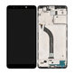 Xiaomi Redmi 5 - LCD Kijelző + Érintőüveg + Keret (Black) TFT