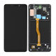 Samsung Galaxy A9 A920F (2018) - LCD Kijelző + Érintőüveg + Keret (Caviar Black) - GH82-18308A, GH82-18322A Genuine Service Pack