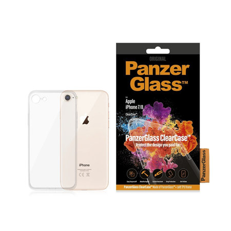 PanzerGlass - Tok ClearCase - iPhone 7, 8, SE 2020 és SE 2022, transparent