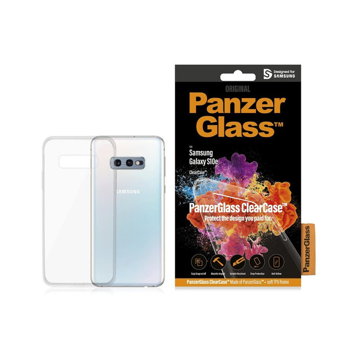 PanzerGlass - ClearCase tok Samsung Galaxy S10e készülékhez, átlátszó