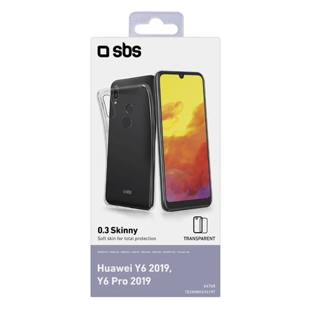 SBS - Tok Skinny - Huawei Y6 2019, Y6 Pro 2019, transparent