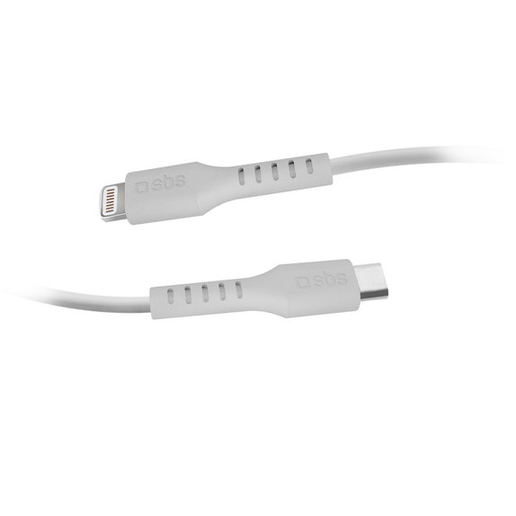 SBS - Lightning / USB-C Kábel (1m), fehér