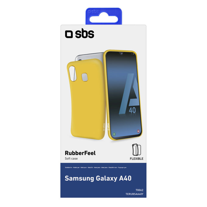 SBS - Tok Rubber - Samsung Galaxy A40, sárga