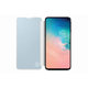 Samsung - oldalra nyíló tok, Clear View pre Samsung Galaxy S10e készülékhez, fehér