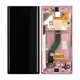 Samsung Galaxy Note 10 - LCD Kijelző + Érintőüveg + Keret (Aura Pink) - GH82-20818F, GH82-20817F Genuine Service Pack