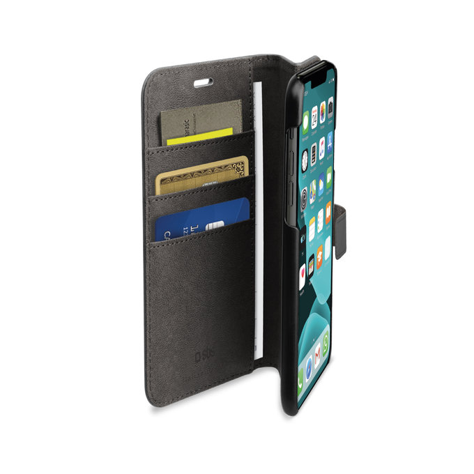 SBS - Tok Wallet Stand - iPhone 11 Pro, fekete