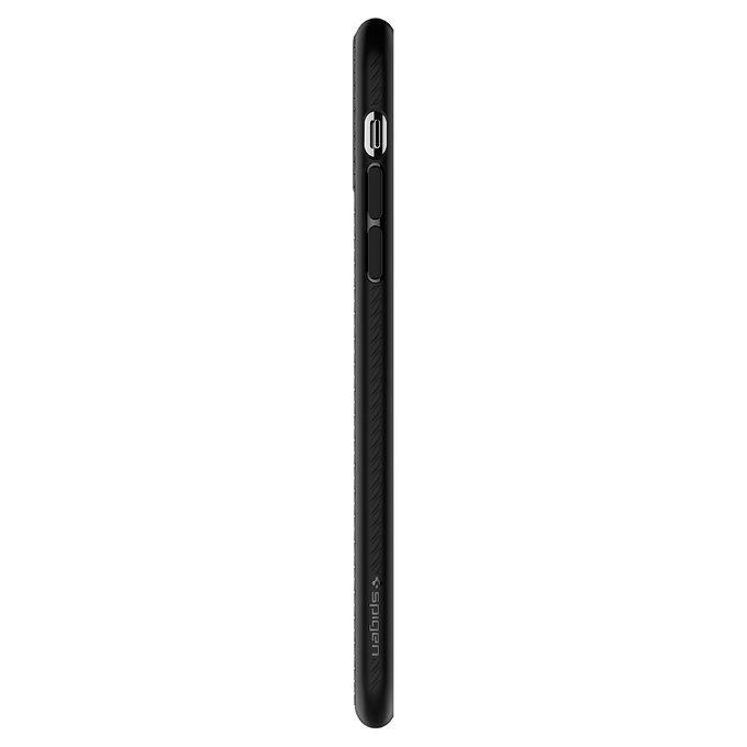 Spigen - Tok Liquid Air - iPhone 11, fekete