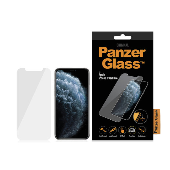 PanzerGlass - Edzett Üveg Standard Fit - iPhone X, XS és 11 Pro, átlátszó