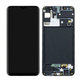 Samsung Galaxy A30s A307F - LCD Kijelző + Érintőüveg + Keret (Prism Crush Black) - GH82-21189A, GH82-21190A, GH82-21191A, GH82-21329A, GH82-21385A Genuine Service Pack