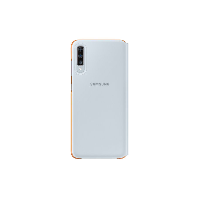Samsung - Samsung Galaxy A70 pénztárca tok, fehér