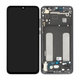 Xiaomi Mi 9 Lite - LCD Kijelző + Érintőüveg + Keret (Onyx Grey) - 560610118033, 5600030F3B00 Genuine Service Pack