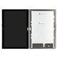 Lenovo Tab P10 TB-X705 - LCD Kijelző + Érintőüveg (Black) TFT