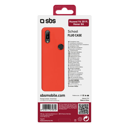 SBS - Tok School - Huawei Y6 2019/Honor 8A, narancssárga