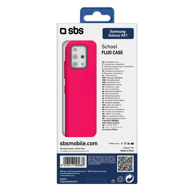 SBS - Ügy School - Samsung Galaxy A51, rózsaszín