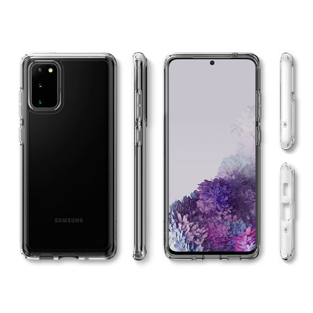 Spigen - Ultra hibrid tok Samsung Galaxy S20 Plus készülékhez, átlátszó