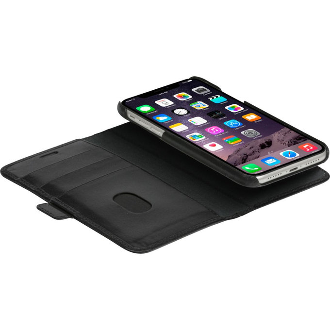dbramante1928 - Bőr tok Lynge iPhone XR-hez, fekete