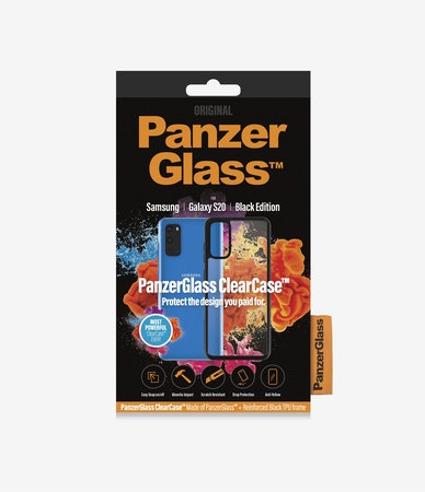 PanzerGlass - Tok ClearCase - Samsung Galaxy S20, black