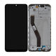 Xiaomi Redmi 8, Redmi 8A - LCD Kijelző + Érintőüveg + Keret (Onyx Black) - 5600040C3I00 Genuine Service Pack