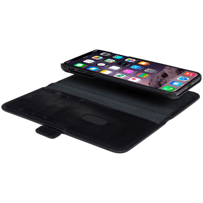 dbramante1928 - Lynge bőr tok iPhone XR-hez, fekete