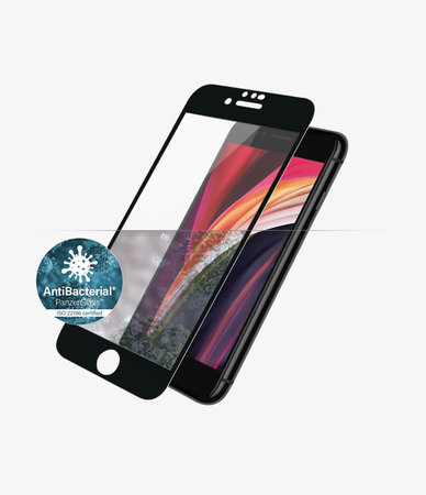 PanzerGlass - Edzett Üveg Case Friendly AB - iPhone 6, 6s, 7, 8, SE 2020 és SE 2022, fekete