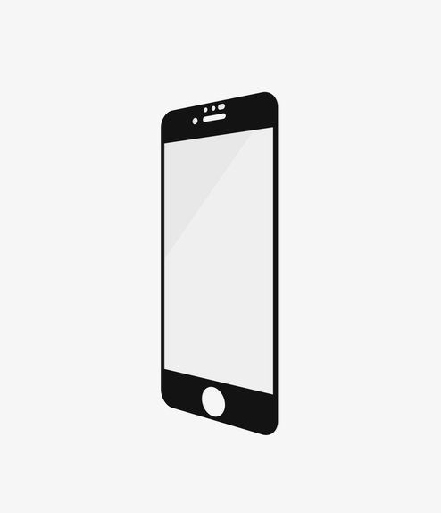 PanzerGlass - Edzett Üveg Case Friendly AB - iPhone 6, 6s, 7, 8, SE 2020 és SE 2022, fekete