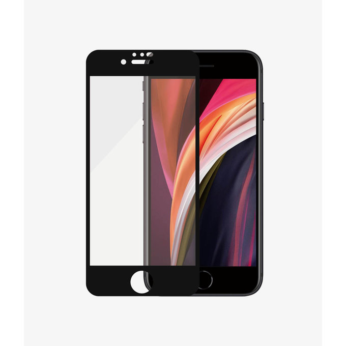 PanzerGlass - Edzett Üveg Case Friendly AB - iPhone 6, 6s, 7, 8, SE 2020 és SE 2022, fekete