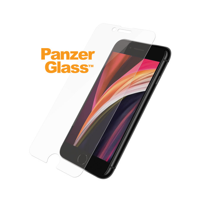 PanzerGlass - Edzett Üveg Standard Fit - iPhone SE 2020, 8, 7, 6s, 6, átlátszó