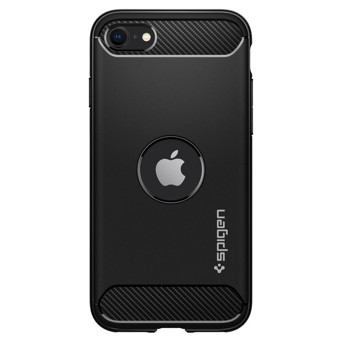 Spigen - Tok Rugged Armor - iPhone SE 2020 & SE 2022, fekete