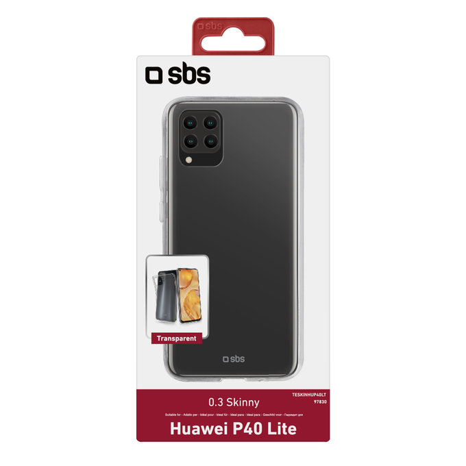 SBS - Tok Skinny - Huawei P40 Lite, transparent