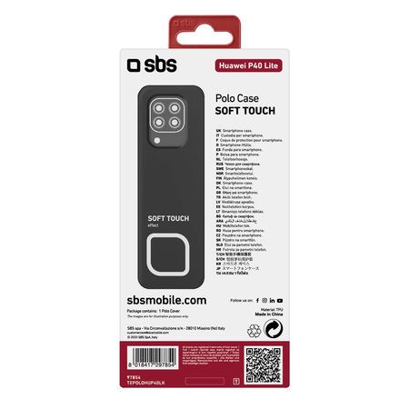 SBS - Tok Polo - Huawei P40 Lite, fekete