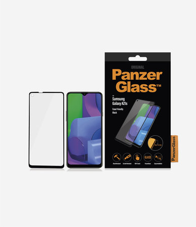 PanzerGlass - Edzett Üveg Case Friendly - Samsung Galaxy A21s, fekete
