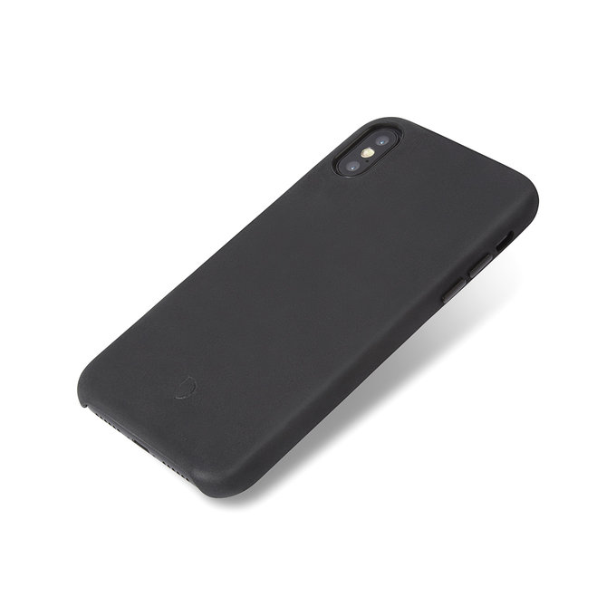 Decoded Leather Case bőr tok iPhone XS Max készülékhez, fekete